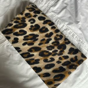 Leopard print scarf
